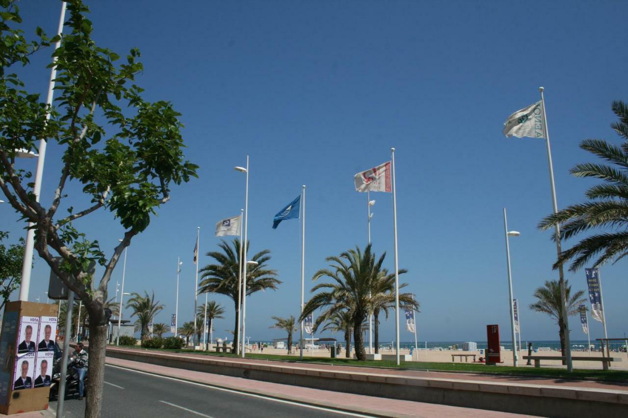 Apartamento Solmar Playa De Gandia ภายนอก รูปภาพ